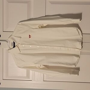 Virginia Tech Cotton Woman Button Down Shirt Size S
